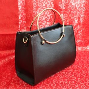 Black handbag